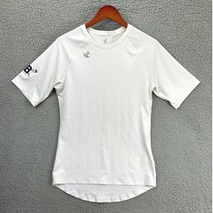 JL Racing Shirt Performance Rowing Mens XL White Short Sleeve Athletic Casual