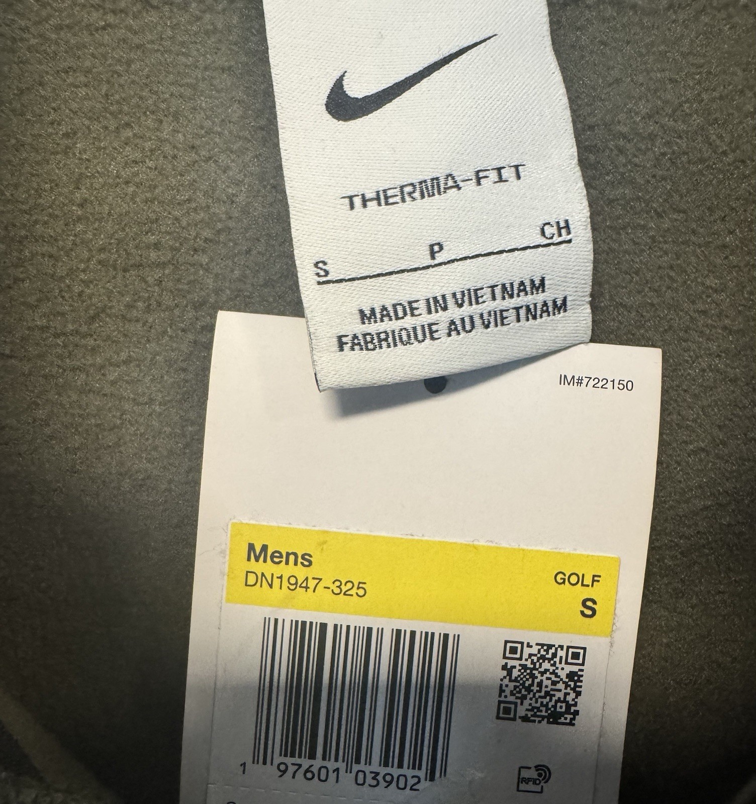 Nike Therma Fit Fleece Lined Long Sleeve Golf Shirt. Men's Small. New With Tags! gallery