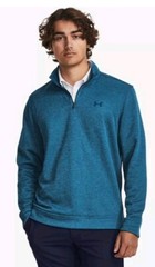 Under Armour Storm Sweater Fleece 1/4 Zip Size XL-Blue Teal- STYLE 1281267