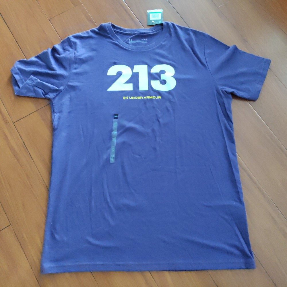 NWT Under Armour 213 Area Code Tech Performance Gear Shirt Size Mens Large