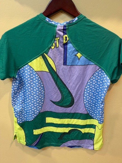 Nike Running Activewear Dri-Fit Neon Short Sleeve 365 Shirt Big Boy Size L gallery