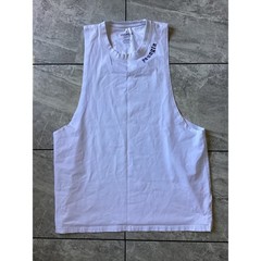 YoungLA Mens White Cut Off Tank Top Gym Shirt Model 303 YLA2376 XL