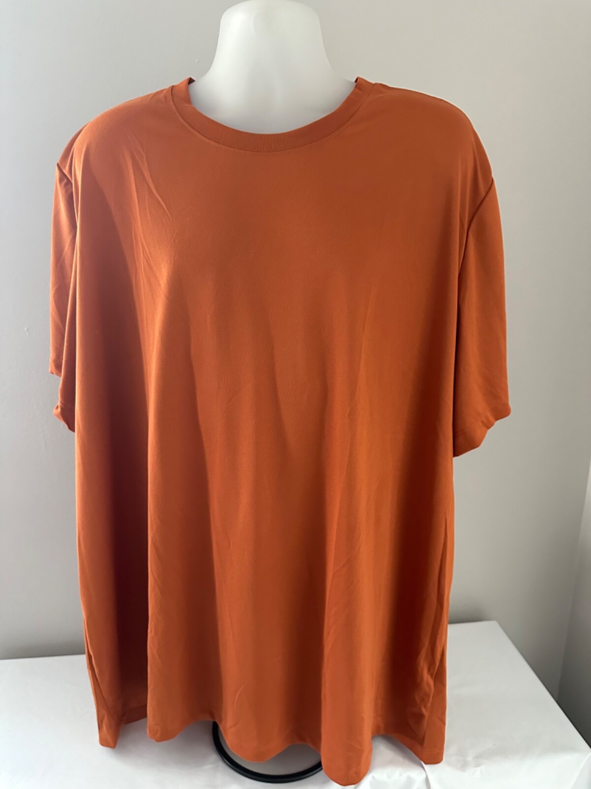 Nike Dri-Fit Legend Golf Rust Brown S/S Fitness Top DX8730-802 Size 4XL,XXXXL gallery