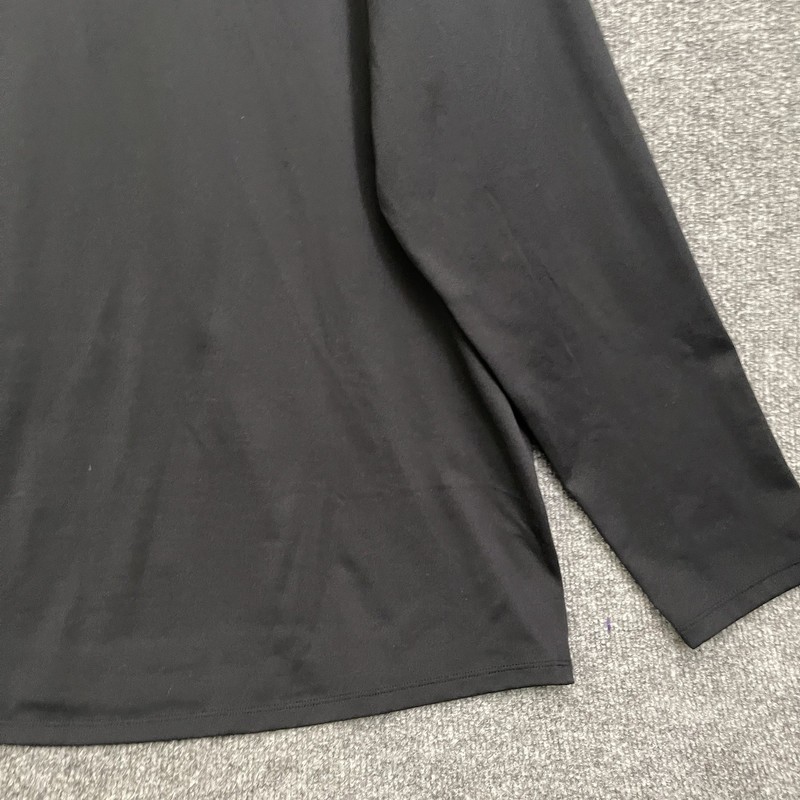 Under Armour 1/2 Zip Pullover Men's Sz 2XL Black HeatGear Long Sleeve gallery