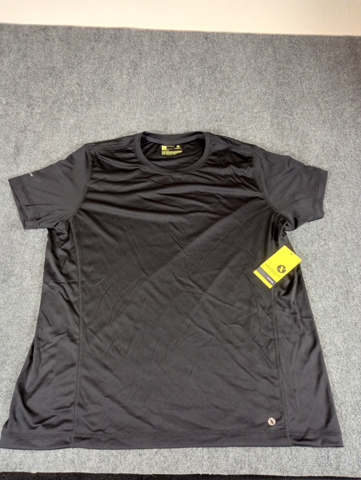 Xersion Performance Wear Black Athletic Training Power Tee Shirt Men's XLarge gallery