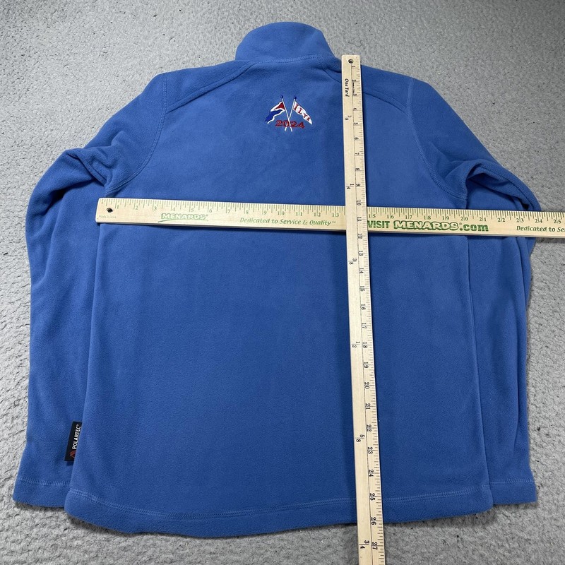 Helly Hansen Pullover Mens Small Blue Polartec Fleece 1/4 Zip ILYA 2024 Sailing gallery