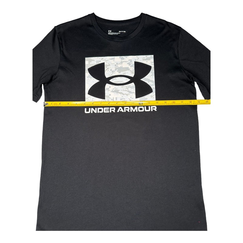 Under Armour Mens T Shirt Size S Loose Fit Digital Camo Short Sleeve Black gallery