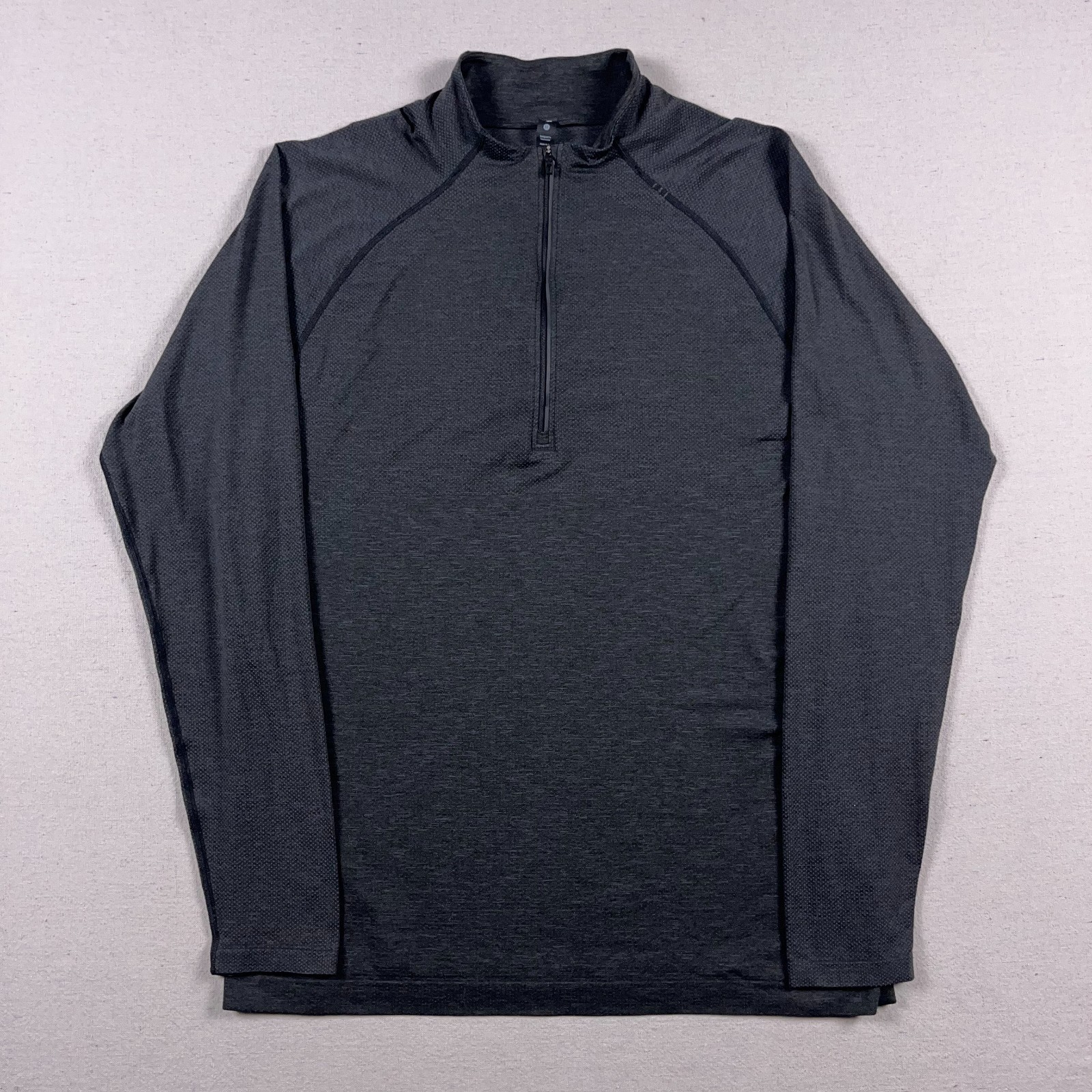 Lululemon Shirt Mens XL Long Sleeve Quarter Zip Metal Vent Tech LM3CX8S gallery