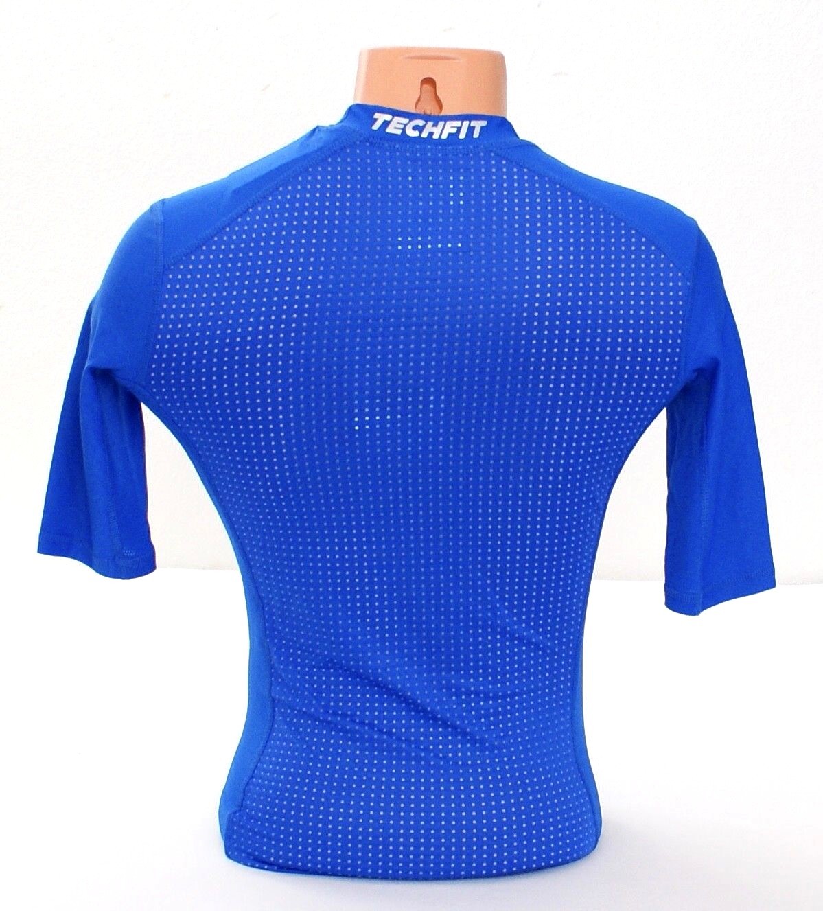 Adidas ClimaChill Techfit Blue Short Sleeve Compression Shirt Men's NWT gallery