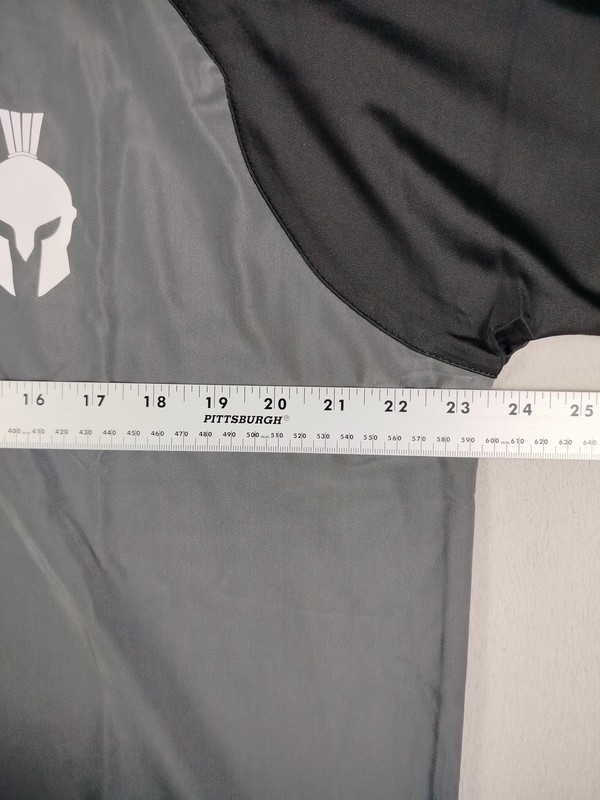 Army Of Nine Carbonwear Shirt Men's Small Gray Black Quarter Zip Baseball Active gallery