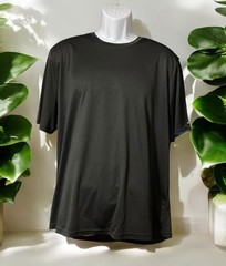 Men’s Pro Player Black Polyester Dri-Fit Short Sleeve Pullover T-Shirt Sz XL