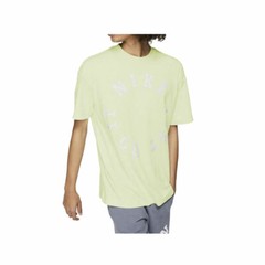 Nike Mens Washed Short Sleeve Top Luminous Green/Summit White AR2933-335 | XXL