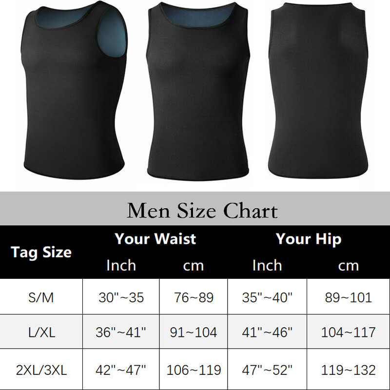 Men Gynecomastia Compression Tank Tops Sauna Sweat Vest Fitness Body Shaper Belt gallery