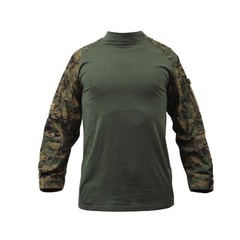 Rothco 90005 Men’s Woodland Digital Military Combat Shirt