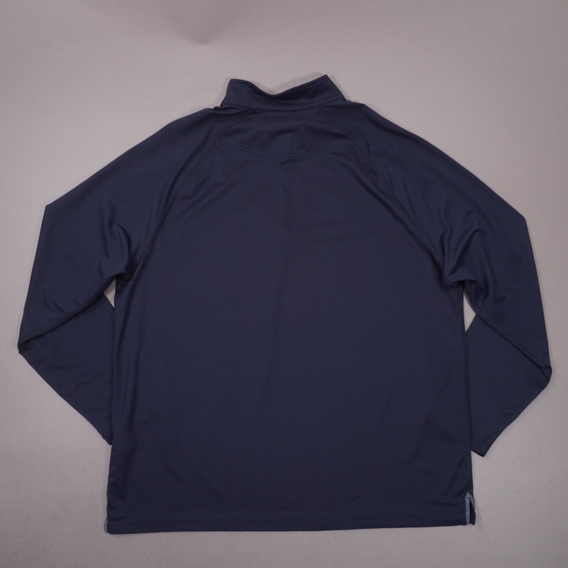 RHONE Session ¼ Zip Pullover Top Shirt Mock Neck Mens XL Navy Blue 101467 EUC gallery