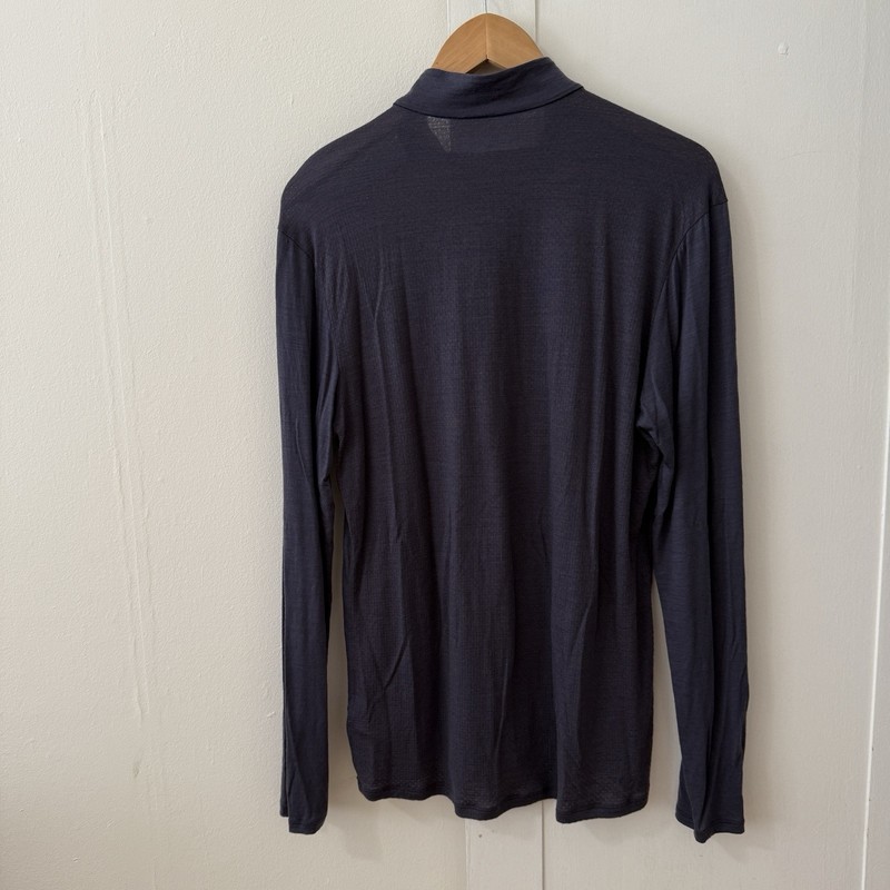 Icebreaker Cool-Lite Men's 1/2 Zip Long Sleeve Pullover Top SZ L Baselayer gallery