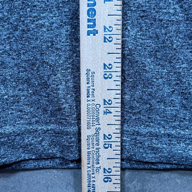 Old Navy Active Go-Dry Mens Medium Gray Heathered Short Sleeve Training Shirt gallery
