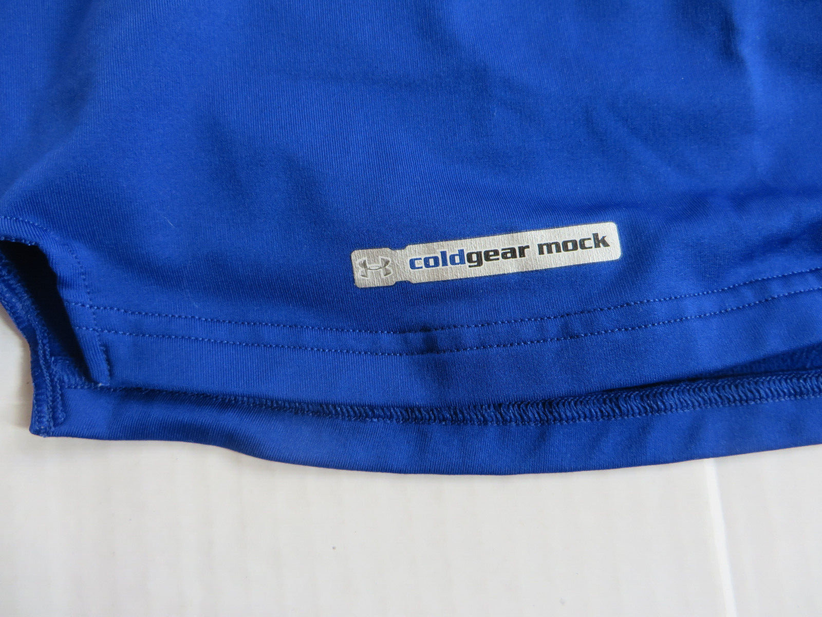 Mens Under Amour Cold Gear Fitted Mock Wahington Huskies Long Sleeve Pullover M gallery