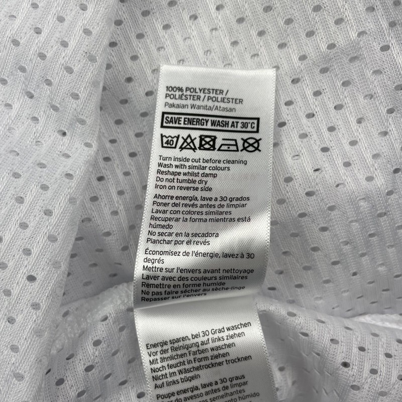 Ivy Park Men’s #04 Embroidered V-Neck Mesh Jersey White • Large gallery