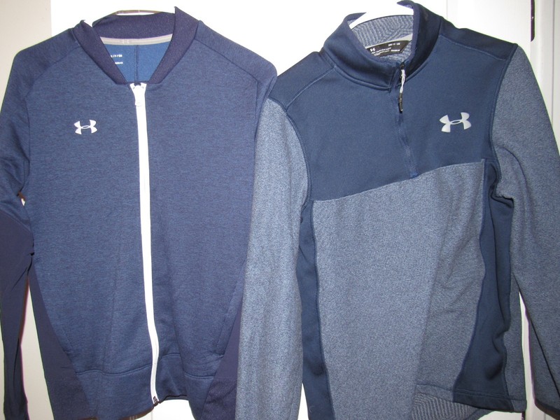 All UNDER ARMOUR Men's Sz Small Lot Of 9 Athletic Shirts Jackets Compression gallery