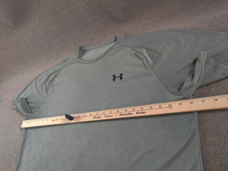 Under Armour The Tech Tee Active Gym Gray T Shirt Mens 3XL Loose Short Sleeve gallery