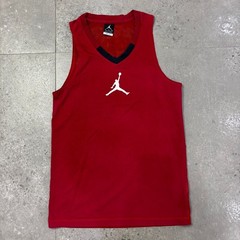 Nike Jordan Basketball Tank Men’s S Red Dri-Fit Logo 23 Mesh