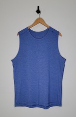 Lululemon Men’s Size XL Tank Top Blue Athleisure Outdoor Sports Fitness