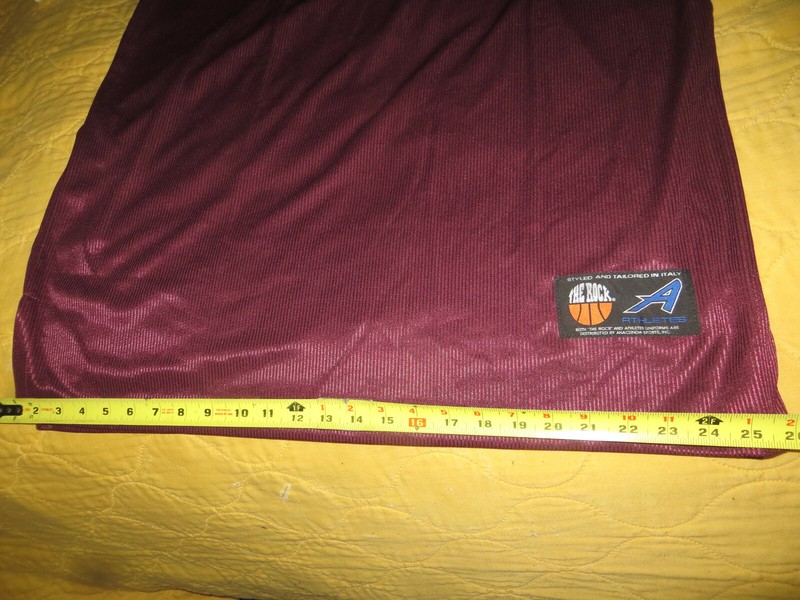 Men's XXL Anaconda Sports Shirt, Burgundy & White (one) gallery