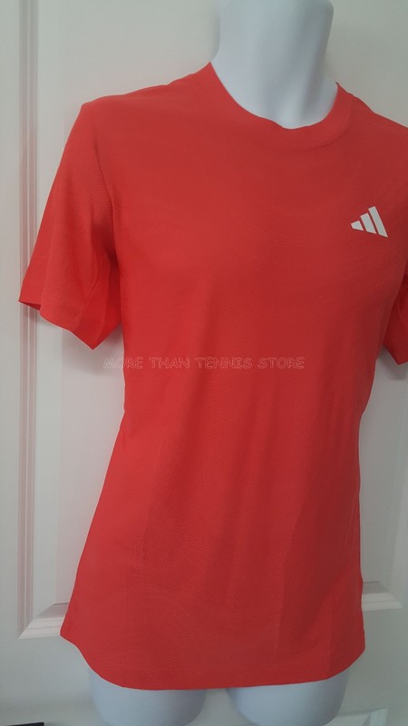 adidas Men's Climacool+ AIRCHILL FreeLift T-shirt JE3508 Size L Semi Lucid Red gallery