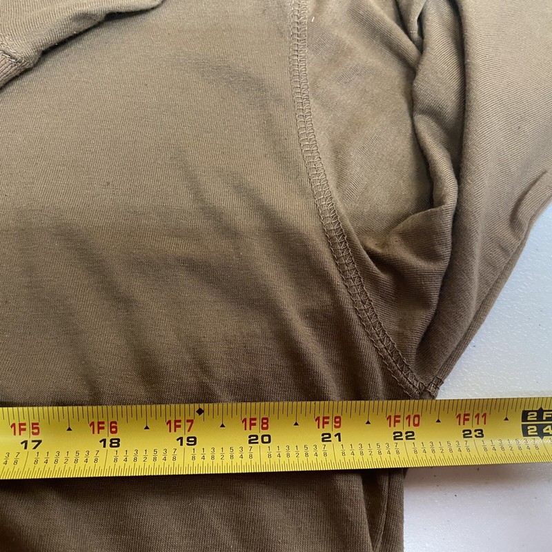 Architect men's Shirt size Xl basic long sleeve brown pullover nwt Classic gallery