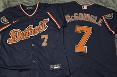 Fast FreeShipping! XXXL 3X Kevin McGonigle Detroit Tigers Stitched Jersey 7