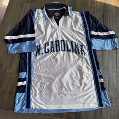 Vintage Harlem Gear North Carolina 1/4 Zip Adult XXL Jersey Shirt