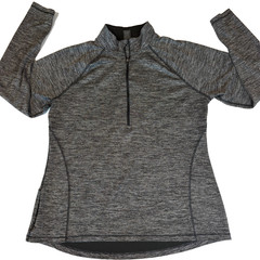 Champion Quarter Zip Pullover Men’s XL Gray Long Sleeve Athletic Training Top