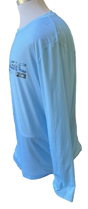 Pelagic Hydro Fuse Performance Fusing T Shirt UVA/UVB Protection Blue 2XL gallery