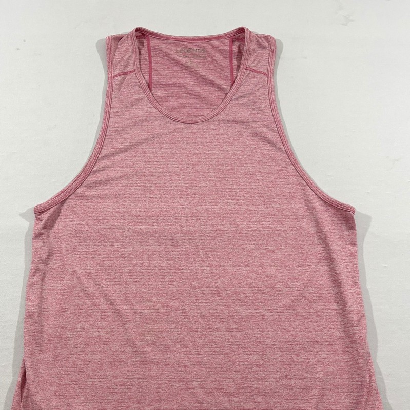 LEGENDS Tank Top Shirt Mens Pink Sleeveless Activewear Workout Gym Sports Sz L gallery