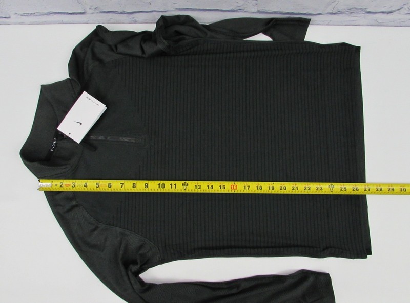 Nike Dri-FIT ADV Vapor Golf Top, Black/Dark Smoke Grey DH0982-010 Small NWT. gallery