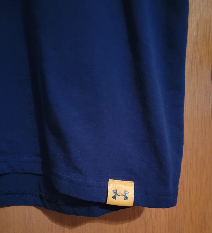Under Armour Project Rock Men's T-Shirt Navy Blue Size XL gallery