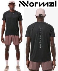 NNORMAL race t shirt ultra running lightweight quick dry breathable mens small