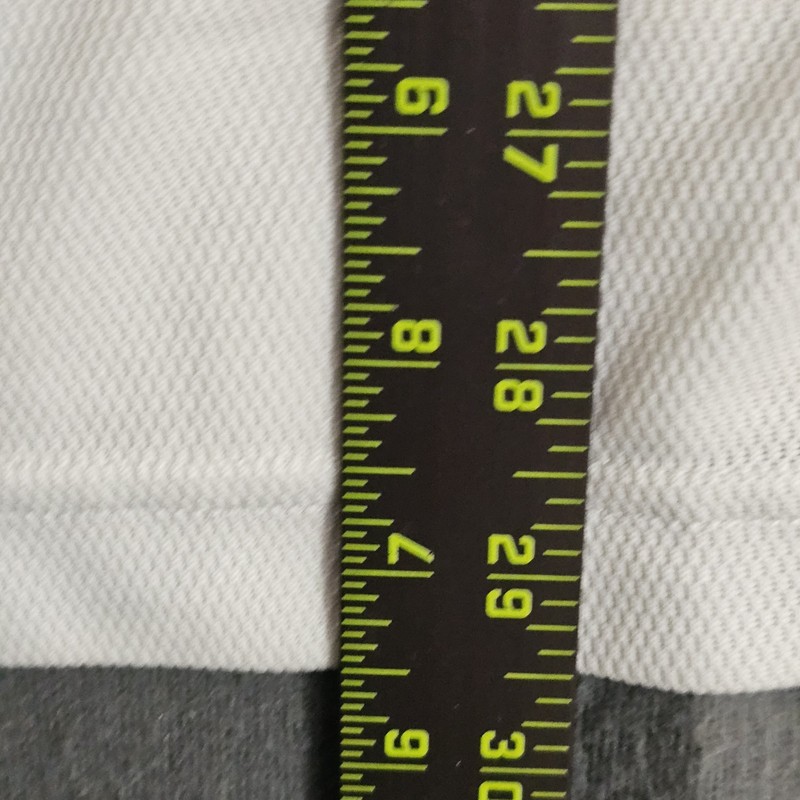 Adidas 2XL White Grey Side Stripes Heavy Short Sleeve T-Shirt gallery