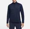 Nike Pro Dri-FIT Obsidian/Royal DM5503-451 Men's 1/4-Zip Hyper Dry Training Sz M gallery