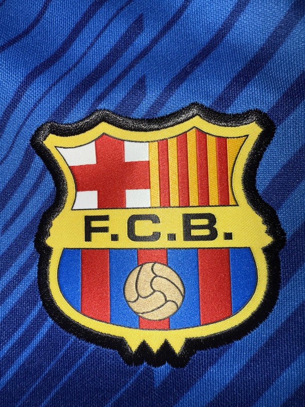 Nike Big Kid’s (Boy’s) Barcelona Pre Match Home Training Jersey gallery
