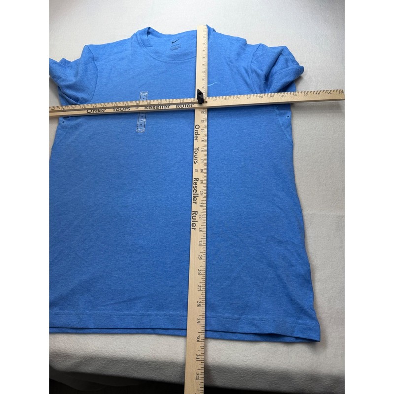 Nike Mens Dri-FIT Primary Training T-Shirt Blue Heather DV9831-412 Medium NWT gallery