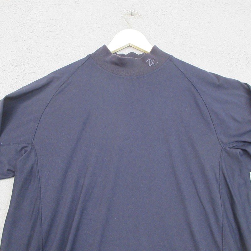 Zero Restriction T400 Mock Pullover Shirt Mens XL Blue Golf Stretch Performance gallery