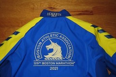 April 2021 Adidas 125th B.A.A. BOSTON MARATHON Embroidered (MED) Running Jacket