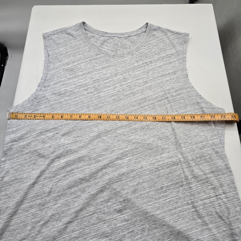 Gap Tank Top Men's XL Heathered Gray gallery