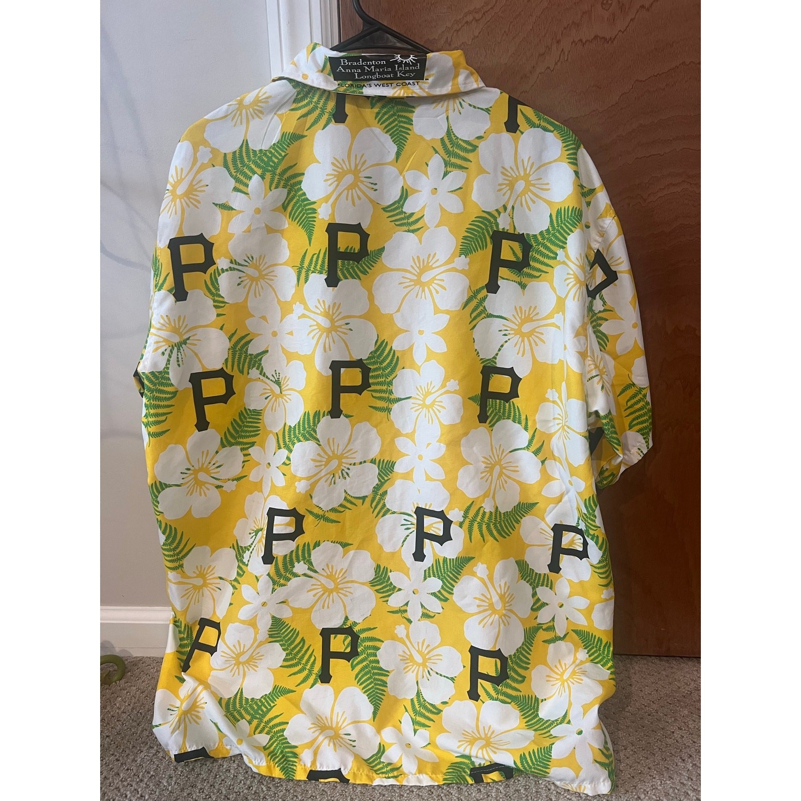 Pittsburgh Pirates Hawaiian Button Down Shirt gallery