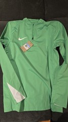 New Nike Storm-FIT Strike 24 1/4 Zip Pullover Green Soccer FD7587 Men’s M