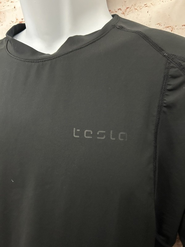 Men’s Tesla Long Sleeve Compression Base Layer Shirt Size XL Black MUD11-KLB gallery