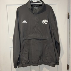 Adidas South Alabama Jacket Mens XL Gray Pullover Performance Sports