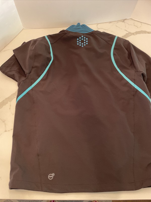MENS BLACK AND TURQUOISE PUMA STORM Cell SHORT SLEEVE SHIRT SIZE LARGE gallery